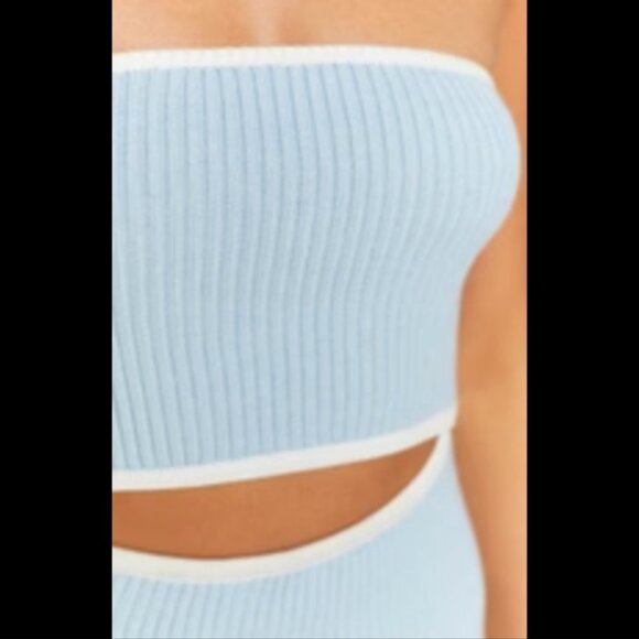 Isobel Blue Midi Dress - Picture 3 of 8